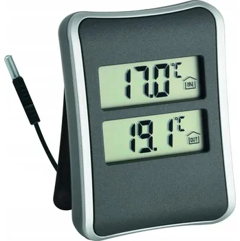 Domácí teploměr Digitální teploměr TFA černý