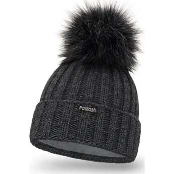Čepice Pamami Dámská čepice Ephraimp tmavě šedá Univerzální
