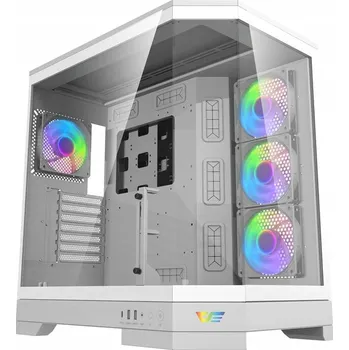 PC skříň Počítačová Skříň DarkFlash DQX90 Midi Tower bílá