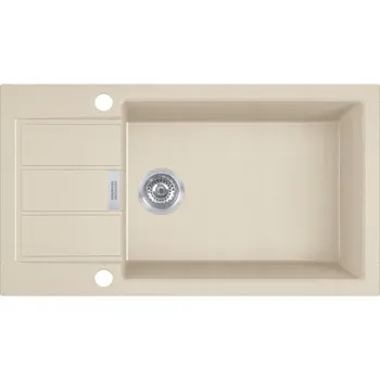 Granitový dřez Jednokomorový dřez Franke Sirius béžový