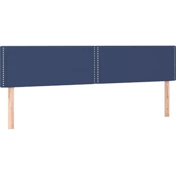 Čelo Postele s nastavitelnou výškou, modrá, 100 x 5 x 78/88 cm