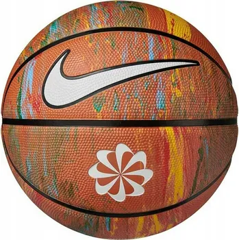 Fotbalový míč Basketbalový míč Nike velikost 5 Nike černý, vícebarevný, vel. 5