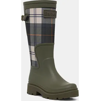 Pánské holínky Holínky Barbour Dena LRF0119TN51 zelená 91X, EUR 41