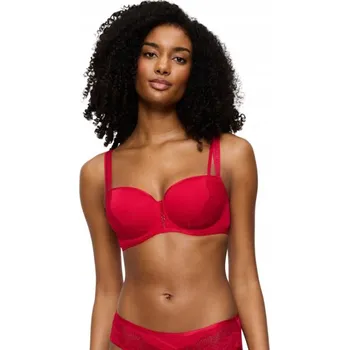 Podprsenka Triumph vyztužená podprsenka červená velikost 85B