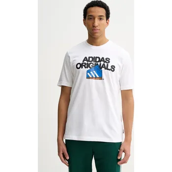 Pánské tričko Bavlněné tričko adidas Originals KT0488 bílá 00X, vel. XL