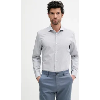 Pánská košile Bavlněná košile BOSS H-HANK-spr-B1-C1-253 50545826 modrá 05A, vel. 40