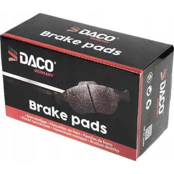 Brzdová destička Daco sada brzdových destiček přední
