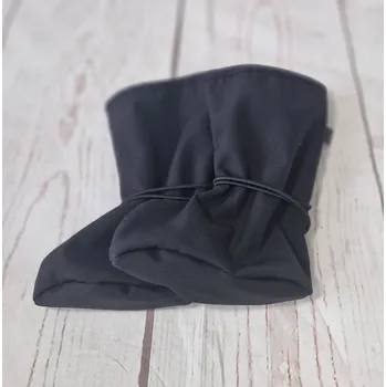 Capáčky Yháček Botičky Yháček, softshell s beránkem, černé Velikost:: S