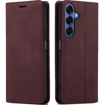 Pouzdro na mobilní telefon Flipové pouzdro Radian pro Samsung Galaxy S25 červené