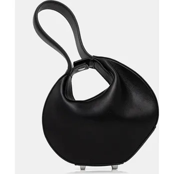 Kabelka Kožená kabelka Patrizia Pepe 8B0074.L047 černá 99B, vel. ONE SIZE