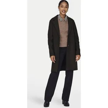 Dámský kabát ONLY Kabát pro přechodné období 15213300 Hnědá Regular Fit M