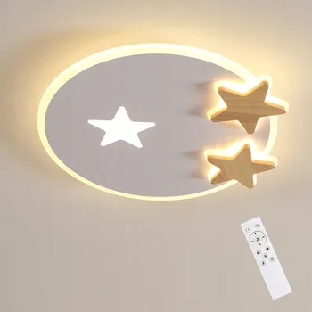 STMÍVATELNÉ STROPNÍ SVÍTIDLO BÍLÉ ZÁVĚSNÉ LED MODERNÍ DO OBÝVÁKU + DÁLKOVÉ OVLÁDÁNÍ 31W