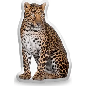 Polštář Sablio 3D polštář ve tvaru Jaguár