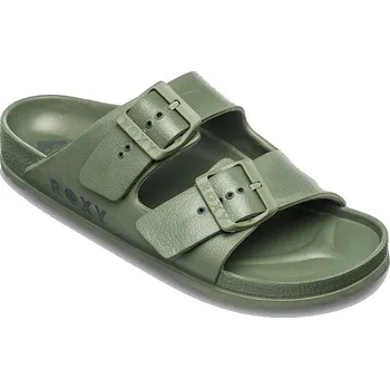 Dámské pantofle boty Roxy Kattie - OGN/Oil Green 40