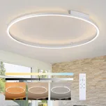 Brilagi - LED Stmívatelné svítidlo PORTOFINO LED/85W/230V pr. 120 cm stříbrná+DO