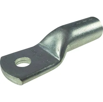 Kabelové oko Helukabel 907702 Kompresní kabelové oko Průřez (max.)=50.00 mm² Ø otvoru=10.00 mm bez izolace stříbrná 1 ks