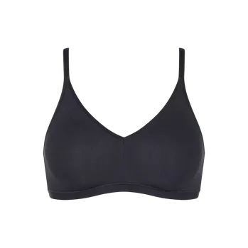 Podprsenka Dámská podprsenka GO Daily Cotton Soft bra - BLACK - černá 0004 - SLOGGI BLACK XL