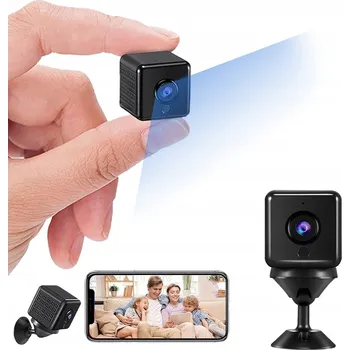 IP kamera MINI ŠPIÓNÍ KAMERA WIFI 4K HD IR DETEKCE POHYBU MONITOROVACÍ KAMERA