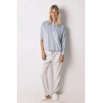 Dámské noční prádlo Pyžamová sada women'secret 4752549 modrá 55X, vel. L