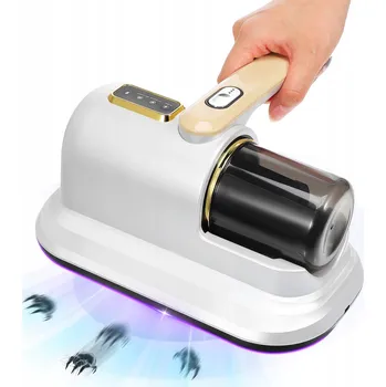 Vysavač Ruční vysavač Happyyami, odstraňovač roztočů, bílý