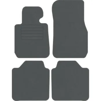 autokoberec Kobercové rohože Edecor velurové 4 ks