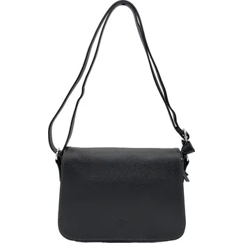 Kabelka Dámská kožená kabelka Katana K69335-01 černá Barva: černá, Velikost: 0
