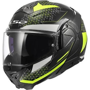 Helma na motorku LS2 Helmets LS2 FF910 ADVANT II ASTRAL H-V YELLOW - XXS