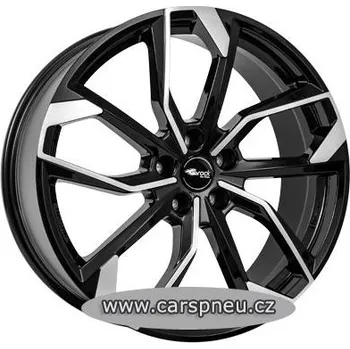 Alu kolo RC DESIGN RC34 black poliert | 7,5x19, 5x120, ET45 /Brock/ (376238)