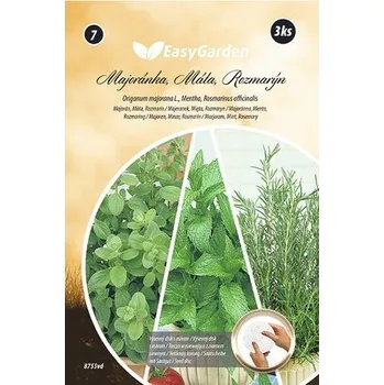 Semeno Majoránka, Máta, Rozmarýn výsevný disk EasyGarden