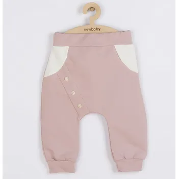 Kojenecké oblečení Kojenecké bavlněné tepláčky New Baby The Best růžové Barva: růžová, velikost: 74