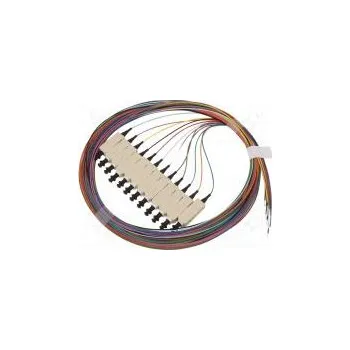 Síťový kabel Světlovodný pigtail OM1 SC/UPC 2m LSZH Světlovod 62,5/125um