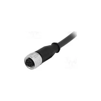 Elektrická zásuvka Zástrčka M12 PIN 12 zásuvka kód A-DeviceNet / CANopen 1m