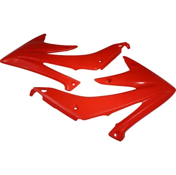 Autodíl UFO krytky chladičů HONDA CF 450 R 05-08, CRF 450 F 05-06 barva červená (CR RED) (UFO krytky chladičů HONDA CF 450 R 05-08, CRF 450 F 05-06 barva červená (CR RED))