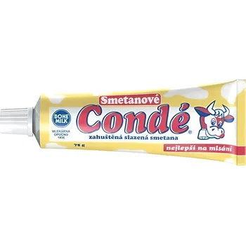 Mléko Bohemilk Condé Smetana slazená 12x75g 900g