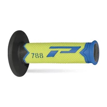 Osvětlení pro motocykl PROGRIP řazení (gripy) PG788 OFF ROAD (22+25mm, délka 115mm) barva světlý světle modrý/žlutá fluorescenční/černá (trojsměs) (788-279) (PROGRIP řazení (gripy) PG788 OFF ROAD (22+25mm, délka 115mm) barva světlý světle modrý/žlutá fluorescenční/černá)