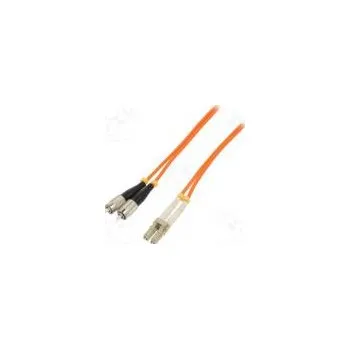 Počítač Světlovodný patch cord OM2 FC/UPC,LC/UPC 3m LSZH oranžová