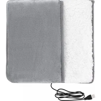 APT DA305 elektrický ohřívač nohou šedý/bílý