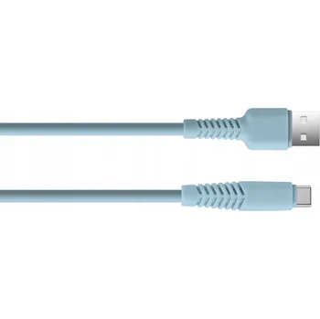 Datový kabel Kabel Setty USB - USB typ C 1,5 m modrý