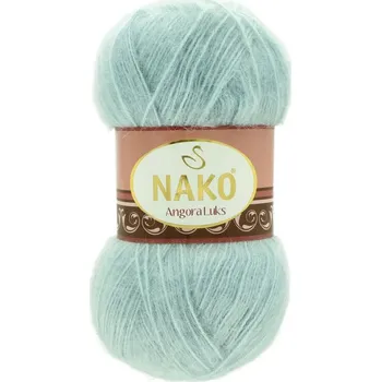 Příze Nako Angora Luks 10471 světle modrá