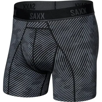 Pánské spodní prádlo Boxerky pánské SAXX KINETIC L-C MESH BB, Optic Camo-Black - XXL