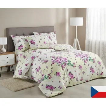 Povlečení Bavlněné povlečení Kytice Velikost: 70x90, 140x220 cm