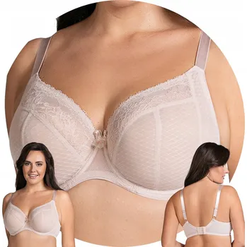 Podprsenka Vivisence podprsenka nevyztužená béžová velikost 75F