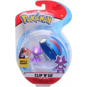 Figurka Nintendo Pokemon Clip´n´go Toxel and Great Ball