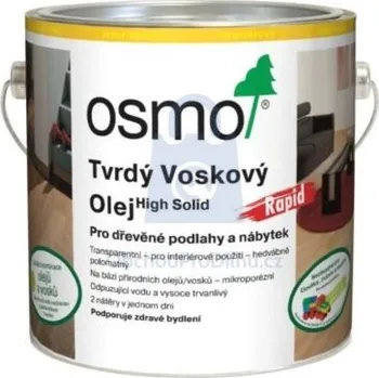 Olej na dřevo Olej tvrdý voskový bezbarvý RAPID 3232, OSMO 10000 ml, balení 1 ks