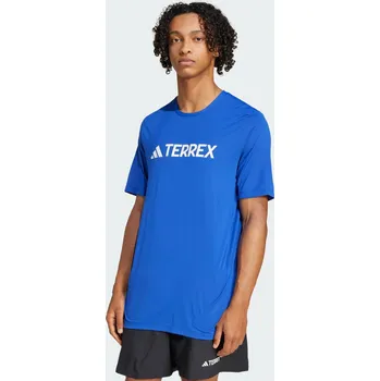Pánské tričko ADIDAS Tričko Terrex Multi Climacool Logo Tech XL MODRÁ
