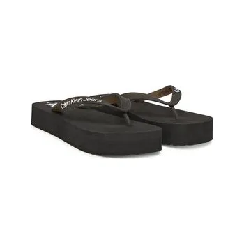 Oblečení a móda Žabky Calvin Klein Jeans Beach Sandal Flatform Tpu YW0YW01830 Černá 36