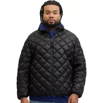 Velká pánská přechodná bunda Jack & Jones 12288236 grafitová (5XL)