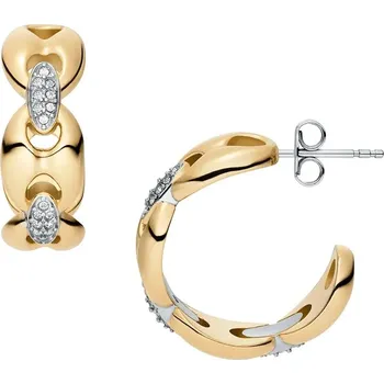 Náušnice Náušnice Fossil JF04930998 zlatá GLD, vel. ONE SIZE