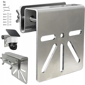 IP kamera DRŽÁK KAMERY CCTV NA OKAP 360 STUPŇŮ S ADAPTÉREM - MONTÁŽ BEZ VRTÁNÍ