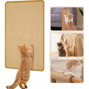 2x Škrabadlo, rohové škrabadlo, sisalová deska 30x60 cm